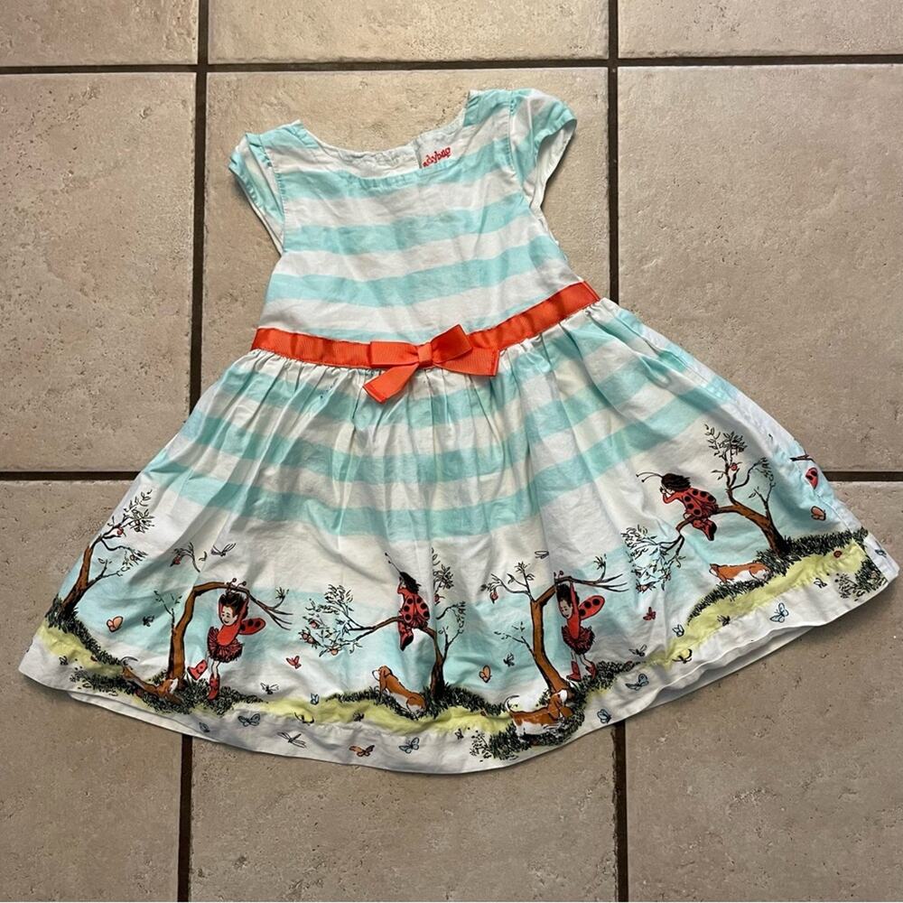 Ladybug Girl Target Striped Novelty Print Dress Baby Toddler Girl 2T